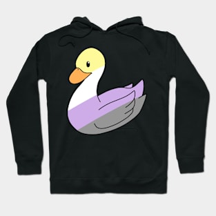 Pastel Nonbinary Duck Hoodie